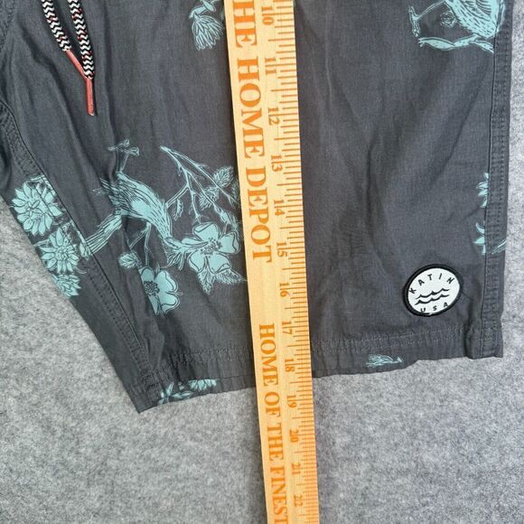 Katin USA Board Shorts Mens 34 Floral Swim Surf Skate - Picture 4 of 7